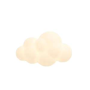 Lámpara de Pared LED Moderna Retro con Forma de Nube, Luz Nocturna con Sensor de Control y Función Regulable para Dormitorio Infantil, Jardín, Uso en Pared - Product Image 1