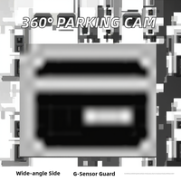 Tapis de calibrage de caméra de stationnement à 360 degrés pour IM Motors LS7 LS6 L7, étanches, vue avant et latérale