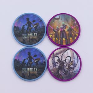 Casino <b>Clay</b> Sticker Poker Chips Custom Aluminium Poker Chip <b>Set</b> PS Token - Product Image 3