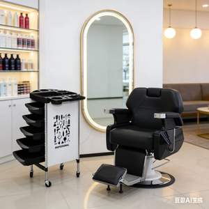Fengsheng Vente chaude Mobilier de salon de <span class=keywords><strong>coiffure</strong></span> Chariot de salon <span class=keywords><strong>pas</strong></span> <span class=keywords><strong>cher</strong></span> Chariot à plateau en plastique de haute qualité à vendre - Product Image 3