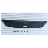 2025 CarInterior accessoire aveugle arrière colis étagère coffre Cargo couverture pour BMW X3 2011-2017 F25 confidentialité couverture noir 51477335263