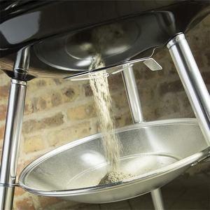 Parrilla Portátil de Carbón para Barbacoa con Ruedas, Redonda, de 16/17/18 Pulgadas, con Mango de Madera Antiescaldante - Product Image 4