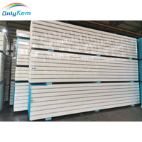 Panneau sandwich en polyuréthane PU PIR, panneau de toiture isolé pour chambre froide, entrepôt frigorifique, panneau sandwich pour chambre froide