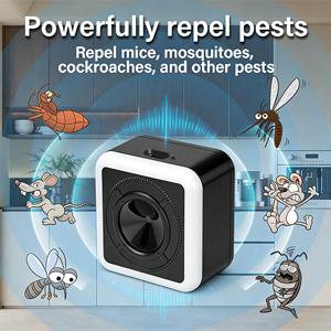 Repelente Ultrasónico de Ratones BolerGifts para Exteriores, Recargable, 4 Velocidades, Alta Potencia, para Ratones, Mosquitos y Cucarachas - Product Image 6
