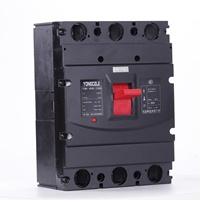 Interruptor Automático de Caja Moldeada (MCCB) 3P 4P con Unidad de Disparo Térmico Magnético/Electrónico para Protección de Distribución de Energía Industrial