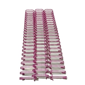 NanBo Max Ukuran 1-1/<span class=keywords><strong>2</strong></span> inci A2 A3 A4 A5 A6 Kawat Spiral Pengikat Double <span class=keywords><strong>Loop</strong></span> untuk Buku Catatan dan Kalender - Product Image 1