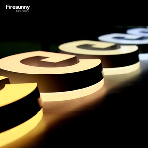 Letrero LED Programable a <span class=keywords><strong>Precio</strong></span> de Fábrica, Decoración de Pared para el Hogar en MDF Cortado con Láser, Forma Personalizada, Luz de Bienvenida para Tienda, Firesunny - Product Image 2