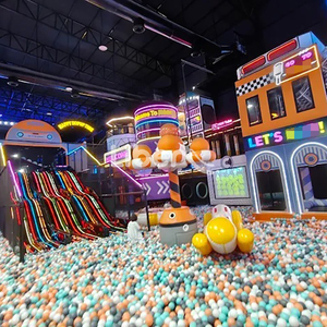 Thiết Kế Mới Thương Mại Trong Nhà Trẻ Em Sân Chơi Thiết Bị Lớn Nhựa <span class=keywords><strong>Slide</strong></span> <span class=keywords><strong>Set</strong></span> Với Mềm Bọt Khu Vực Chơi Giải Trí Khu Vực - Product Image 3