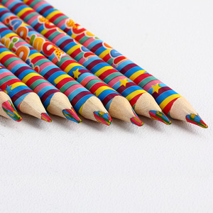 Children's Four-Color Wood Lead <b>Pencil</b> Mixed Grayscale for Graffiti Drawing Colored <b>Pencils</b> - Product Image 5