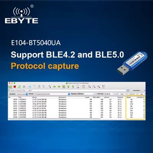 Ebyte E104-BT5040UA nRF52840 <b>USB</b> BLE 4.2 BLE5.0 250m Small Size Blue tooth Wireless Package Capture Tool For Motor-dom - Product Image 4