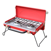 Réchaud de camping familial en acier durable léger pour les voyages sur la route Style simple Glamping pique-niques en plein air Portable voyage incontournable
