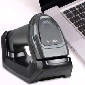Escáner de Código de Barras <span class=keywords><strong>Zebra</strong></span> <span class=keywords><strong>DS8178</strong></span> de Marca, Lector de Códigos de Barras 1D/2D Inalámbrico USB Negro con Base - Product Image 2