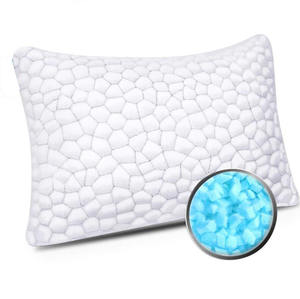 2025 nueva venta al por mayor de fábrica de China personalizada <span class=keywords><strong>almohada</strong></span> de espuma de memoria triturada almohadas de refrigeración de bambú con OEM al por mayor - Product Image 4