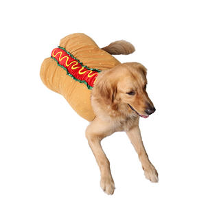 Divertido Disfraz de Perrito o Gato para Fiesta de Halloween, Ropa Cálida de Algodón con Forma de Perrito Caliente o Hamburguesa - Product Image 5