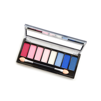 Palette de fards à paupières en poudre minérale hydratante, haute pigmentation, imperméable, lisse, longue tenue, scintillante, palettes de couleurs foncées et claires