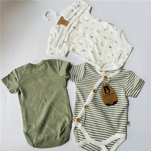 Body de bebé en stock, estilos variados, peleles surtidos para bebés, entrega aleatoria, ropa al por mayor - Product Image 6