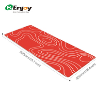 Grand tapis de souris de jeu confortable avec base en caoutchouc antidérapante, terrain de table et tapis de clavier en stock avec extension XL