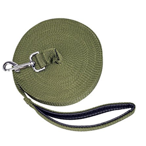 Correa para Perro Arnt Verde y Negra de 8, 16 y 33 Pies, Correa de Entrenamiento de Nailon Extra Larga Multiusos - Product Image 2