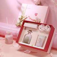 Ensemble diffuseur de roseau d'huile parfumée de luxe bâtons de rotin désodorisant pour décor à la maison cadeau fête de mariage