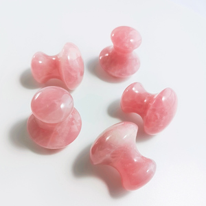 Masseur <span class=keywords><strong>Rose</strong></span> <span class=keywords><strong>Quartz</strong></span> <span class=keywords><strong>Quartz</strong></span> <span class=keywords><strong>Rose</strong></span> Jade Champignon Forme Guasha Grattage Therapytools <span class=keywords><strong>Gua</strong></span> <span class=keywords><strong>Sha</strong></span> Outil pour <span class=keywords><strong>le</strong></span> Corps Du Visage - Product Image 4