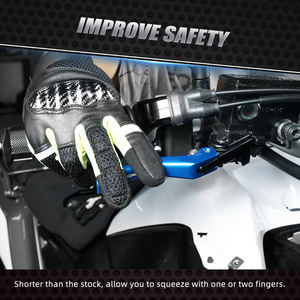 Palanca de Embrague de Freno Corta de Aluminio NICECNC para Yamaha Tenere 700 / XTZ700 2019 2020-2023 2024 - Product Image 2