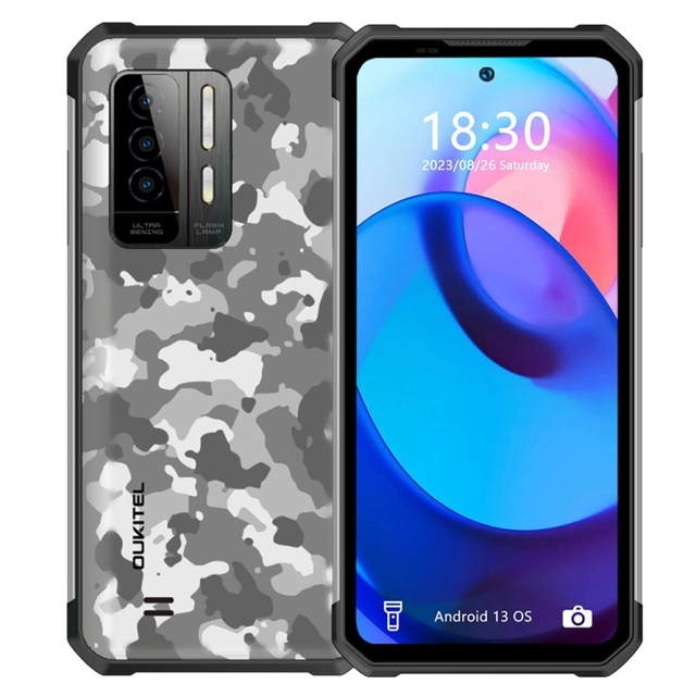 For WP27 Rugged Phone 12GB+256GB 6.8" LCD Android 13 33W PD Charging LTE NFC Waterproof IP68 8500mAh Battery Dual SIM