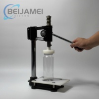 Machine de scellage manuelle pour bouteille de thé au lait célèbre sur Internet, avec bouchon à pression