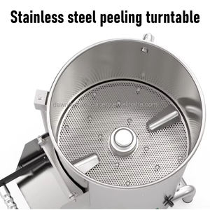Máquina Automática Yunqingtech de Acero Inoxidable para Limpiar y Pelar Patatas, Taro, Zanahorias, Ñame y Otras Raíces - Product Image 5