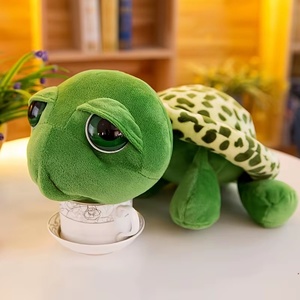 Peluche de Tortuga, Marioneta de Peluche, Muñeco de Peluche de Tortuga Verde, Adorno para Sala de Estar, Adorno para Sofá, Adorno para Dormitorio - Product Image 5