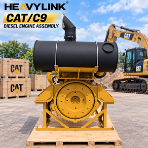 ชุดประกอบเครื่องยนต์ดีเซล HEAVYLINK CAT C9 สีเหลือง ชุดจ่ายไฟอุตสาหกรรมสำหรับอะไหล่เครื่องจักรก่อสร้าง - Product Image 2