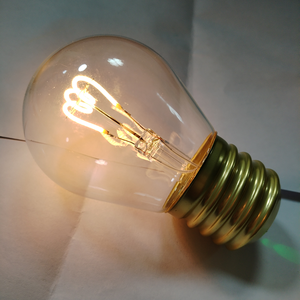 E40 <span class=keywords><strong>A68</strong></span> USB <span class=keywords><strong>LED</strong></span> bóng đèn thủy tinh có thể sạc lại/Nhựa ánh sáng bóng đèn dây tóc cho phòng ngủ trang trí - Product Image 5