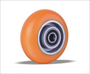 Grande sconto avanzato 300-1800lbs centro in alluminio 4-8in cuscinetto a sfere ruote da skateboard in poliuretano ruote in uretano - Product Image 1