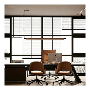 <span class=keywords><strong>Finestra</strong></span> a Battente in Alluminio Nero con Doppio Vetro, a Taglio Termico, a Prova di Uragano, a Risparmio Energetico, per Uso Commerciale - Product Image 2