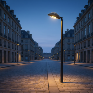 Nouvel éclairage public <span class=keywords><strong>RIPA</strong></span> 115, éclairage urbain, lampadaires classiques, luminaires résidentiels, luminaires urbains, éclairage de zone, éclairage routier - Product Image 1