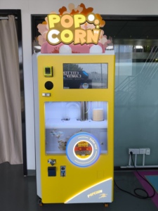 Máquina expendedora automática profesional de palomitas de maíz calientes con caramelo, para comercio y películas, con sistema de aire caliente, precio competitivo. - Product Image 3