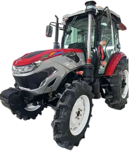 Pemotong rumput berkendara untuk 4wd mesin pertanian Mini 30hp traktor