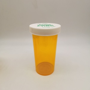 40 DR PP y tế đẩy xuống lần lượt hổ phách nhựa <span class=keywords><strong>Pill</strong></span> Reversible Vial chai dược <span class=keywords><strong>container</strong></span> nhà sản xuất - Product Image 4