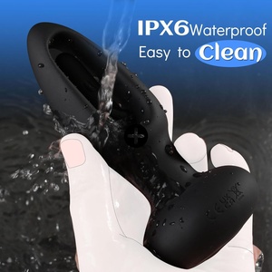 ปลั๊กเสียบก้นแบบสั่นพร้อมที่นวดต่อมลูกหมาก, ปลั๊กสั่นสำหรับก้นพร้อมโหมดสั่นและกระพือ 10 แบบ ควบคุมด้วยรีโมท - Product Image 3