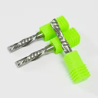 FEIDA Fraise à double tranchant pour gaucher pour machine de gravure en carbure de tungstène non revêtue OEM
