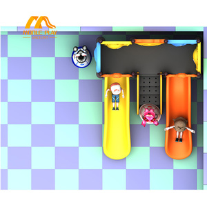 <span class=keywords><strong>2025</strong></span> Trung Quốc trẻ em của sân chơi ngoài trời trò chơi nhựa trượt công viên trường vui chơi giải trí thiết bị - Product Image 5