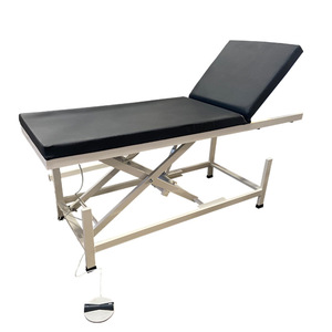 Electric Massage <b>Bed</b> Height Adjustable Physiotherapy Table With High Density <b>Sponge</b> Black Color For Professional Use - Product Image 3
