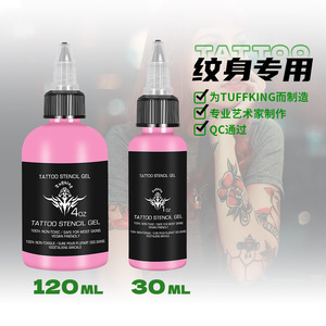 Gel à stencil pour tatouage Tuffking 30ml 120ml non toxique pour artistes tatoueurs et étudiants - Product Image 1