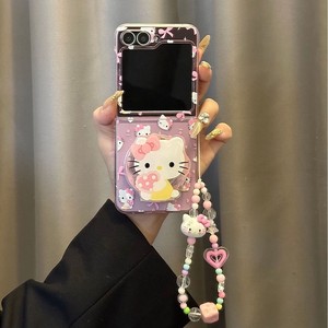 Custodia Magnetica Trasparente in PC con Cartoni Animati per Porta-Cordino, Pieghevole per <span class=keywords><strong>Z</strong></span> Flip7/<span class=keywords><strong>Z</strong></span> Flip6/5/4 - Product Image 3