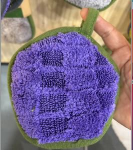 Tampon à récurer DAHUI <span class=keywords><strong>TWIST</strong></span> LOOP Éponge à vaisselle en microfibre de nettoyage de cuisine écologique - Product Image 1