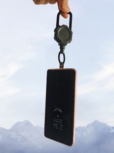 H24 Mousqueton en métal tactique anti-perte Porte-clés <span class=keywords><strong>magnétique</strong></span> rétractable à haute capacité de charge <span class=keywords><strong>avec</strong></span> porte-clés à dégagement rapide - Product Image 6