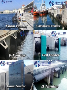 Parafango in gomma ad arco a V ad alte prestazioni per banchine e moli ANP Jetty Rubber Defense - Product Image 5