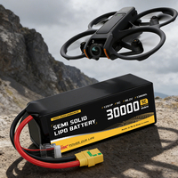 Meilleures ventes Batterie semi-solide haute qualité pour drone RC, 500 cycles, certifiée CE, 22000mAh 44.4V 12S1P, décharge continue 5C