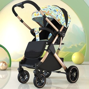 Passeggino Reclinabile e Verticale Leggero Pieghevole Portatile da Viaggio in Metallo per Neonati - Product Image 2