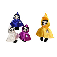 Offre Spéciale : Adorables Jouets en Peluche d'Halloween avec Capes de Costume – Peluche Citrouille d'Halloween Personnalisée – Poupée Citrouille d'Halloween en Peluche