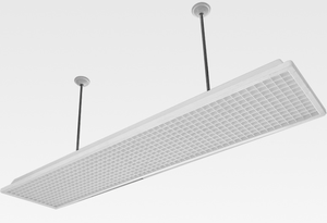 LED parlama önleyici göz koruması yüksek kaliteli hastane okul ofis kesilmiş ışık Modern asılı LED kanal lineer ışık 36W-40W - Product Image 2
